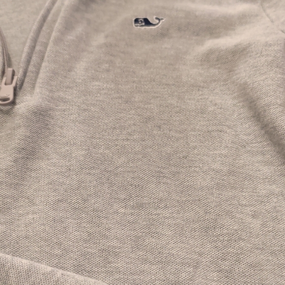 Vineyard Vines Light Gray Zip-Up - Picture 7 of 8